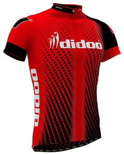 DIDOO Mens Cycling Jersey Short Sleeve Summer Sports Breathable Bicycle T-Shirt - Picture 1 of 7