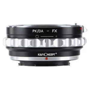 K&F Concept PK/DA-FX Pentax K/M/A/FA/DA Lenses to Fuji X Lens Mount Adapter US - Picture 1 of 6