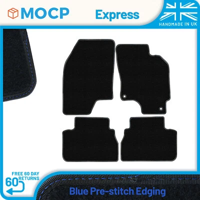 Express with Blue Pre-Stitch Trim Car Mats to fit Chevrolet Epica 2008-2009 - Image 1 of 4