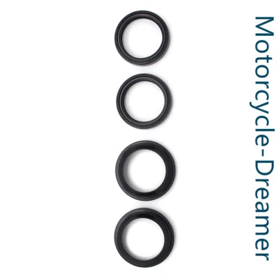 For Triumph Fork Dust Wiper Seals Kit Rocket III 2300 04-14 Speed Four 600 02-05 Foto 1 de 4