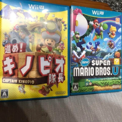 Nintendo Wii U Captain Toad: Treasure Tracker Mario Bros. SET Japanese Game - Image 1 of 3