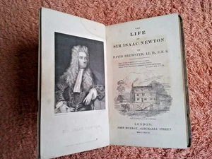 "La vida de Sir Isaac Newton" por David Brewster, LL. D., F. R. S., 1831 - Imagen 1 de 7