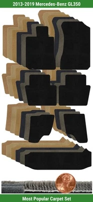 Juego de alfombrillas Ultimat personalizadas para Mercedes-Benz GL350 2013-2019 (7 piezas) #YON Foto 1 de 4