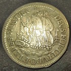 Certificate of Authenticity Silver 1678 Colonial New York Ship Shilling 3 masted