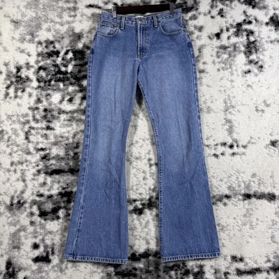 Jeans Abercrombie Fitch Adolescentes 16 28x30 Acampanados Hippie Y2K Años 90 100% Algodón Foto 1 de 4