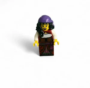 LEGO Minifigures Series 9 Fortune Teller Woman Red Dress Purple - Picture 1 of 3