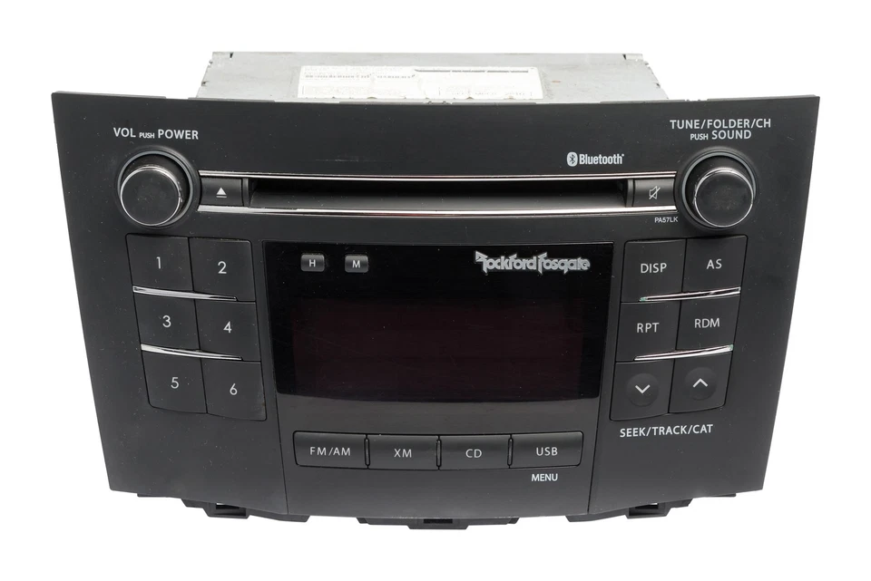 Radio AM FM SiriusXM 2010-13 Suzuki Kizashi con reproductor de CD BT 3910157LK1 Opt PA57LK Foto 1 de 4