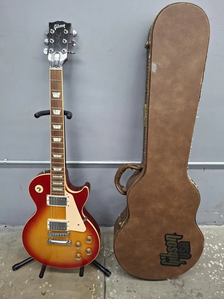 2000 Gibson USA Les Paul Standard Heritage Cherry Sunburst 电动 (CP4008395) — 第 1/4 张图片