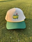 New Masters Golf Rope Hat Retro Vintage Snapback Green Yellow 2025 Fan-Made Hat