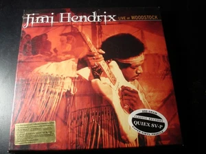 SEALED JIMI HENDRIX LIVE AT WOODSTOCK LP RECORD BOX SET 200 GRAM QUIEX - Picture 1 of 2