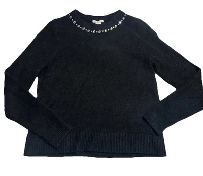 Suéter negro manga larga H&M Y2K talla S Foto 1 de 4