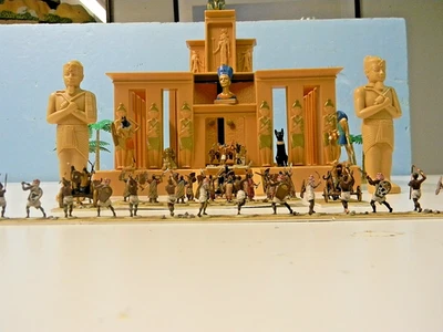 Antiguo Egipto Juego 50 Pro Pintado 1/72º Hombres An City (Agosto. Anuncio) Foto 1 de 4