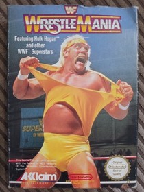 WWF Wrestlemania Nes Game Boxed