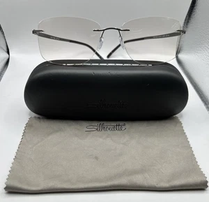 Monturas de gafas Silhouette 5529 70 6060 talla -19-145 titanio hechas en Austria. - Imagen 1 de 13