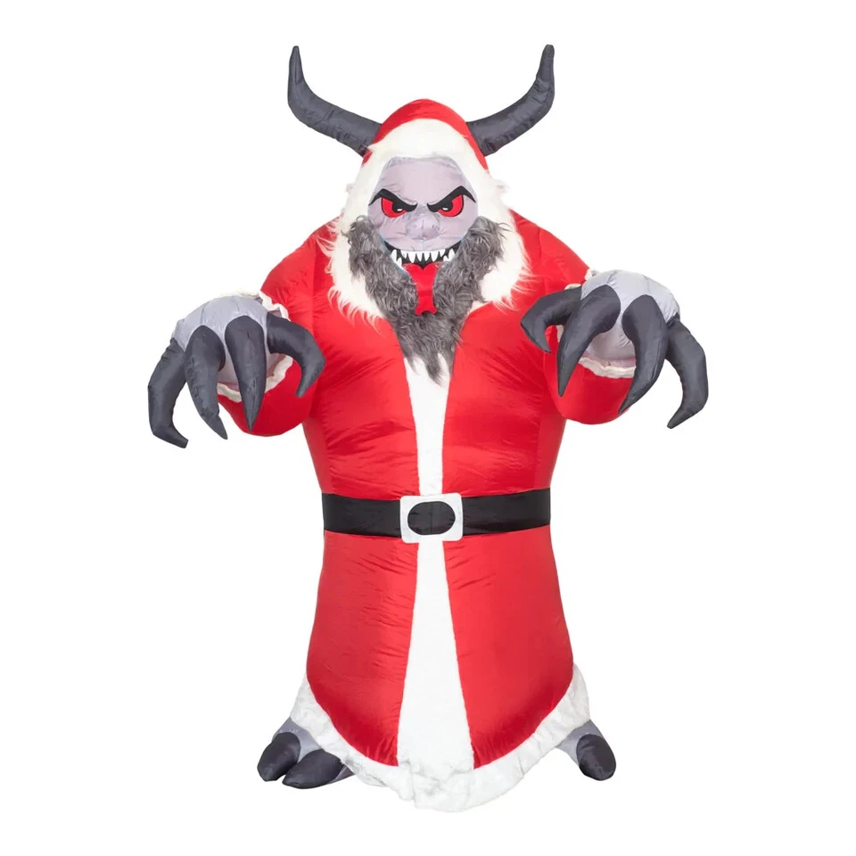 Krampus Christmas Season Lawn Inflatable (4 Foot Tall) - Image 1 of 1