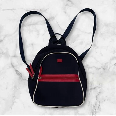 Tommy Hilfiger Blue Backpack Adjustable Straps Size 11x11 Good Condition 🎒 - Изображение 1 из 4