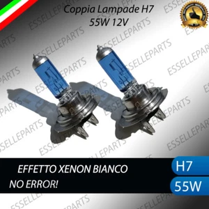 2 LAMPADE H7 EFFETTO XENON BIANCO VOLKSWAGEN GOLF VII 7 ANABBAGLIANTE NO ERROR - Foto 1 di 1