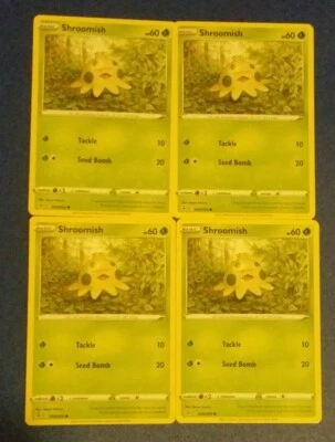 4x Pokémon TCG Fusion Strike: Shroomish (004/264) - Common - Near Mint  - Image 1 of 2