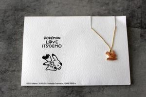 Pokemon Love It's Demo Pikachu Brass Pendant - Picture 1 of 3