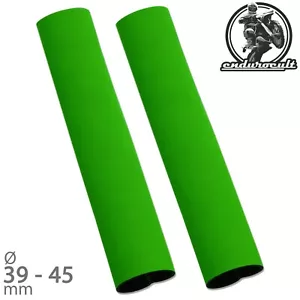 Neopren Gabelschützer lang grün bis 45 mm (Gabel,Schützer,Gabelschutz,39,40,43) - Bild 1 von 4