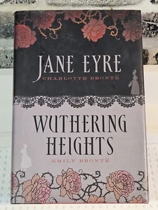 JANE EYRE/WUTHERING HEIGHTS by Emily Bronte, Charlotte Bronte Hardcover - Imagen 1 de 8
