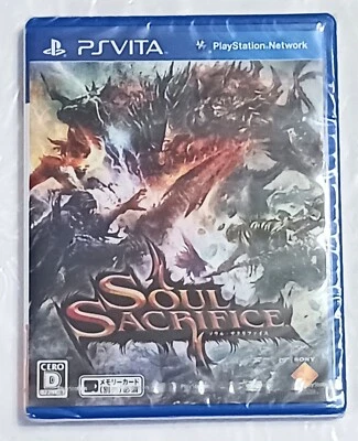 SOUL SACRIFICE Soul Sacrifice Normal Edition PS Vita Brand New Sealed from Japan - Image 1 of 4