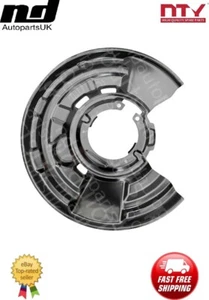 Cubierta de polvo de disco de freno trasero izquierdo para BMW Serie 1 2 3 4 345 mm - Imagen 1 de 13