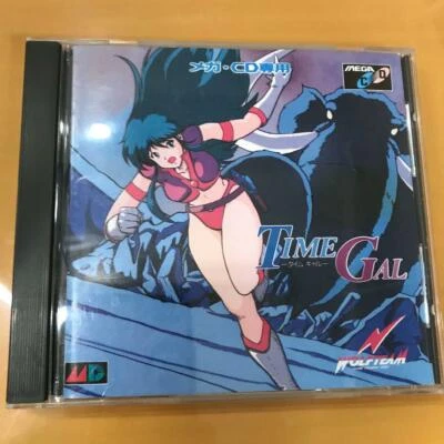 Time Gal Sega Mega-CD 1992 versión japonesa Envío TAITO desde JAPÓN con seguimiento# Foto 1 de 4
