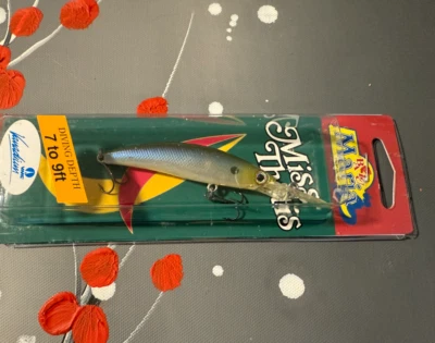 Maria Miss Thetis TF70 - 8 gramos - Lubina flotante cromada/azul hecha en Japón Foto 1 de 4