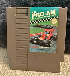 R.C. Pro-Am (Nintendo Entertainment System, 1988) Tested and Working! - Picture 1 of 4