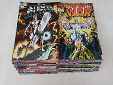 Silver Surfer 1, Quasar 1, Infinity War 1 Lot Of 71 Marvel Vintage Comics