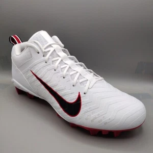 Nike Alpha Menace Pro 2 Low Football Cleats Ohio State White DO6374-105 Sz 13 W - Picture 1 of 24