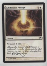 2010 Magic: The Gathering - Scars of Mirrodin Whitesun's Passage #27 9gc