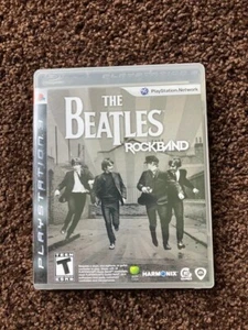 PS3 The Beatles Rock Band game Play Station 3 tested works with the manual - Picture 1 of 4