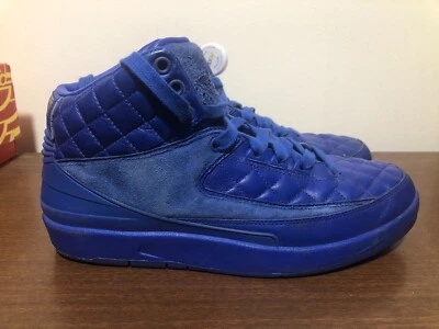 Talla 10 - Jordan 2 Retro x Just Don Varsity Royal 2015 *Usado* Foto 1 de 4