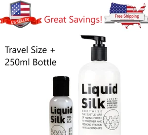 Combo de seda líquida súper venta 50 ml + 250 ml vendedor de EE. UU. ENVÍO GRATUITO Y RÁPIDO - Imagen 1 de 1
