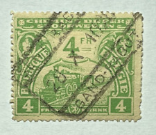 Belgium Scott Q126 Railway Stamp - Issue of Malines / Train 1920 (Used) 34_32