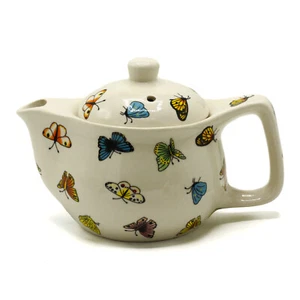 Small Herbal Teapot - Butterflies - Brand New & Boxed - 17x11x11 (cm) - Picture 1 of 2
