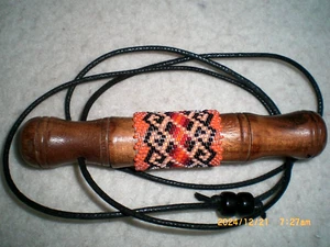 Beaded Needle Holder, Neck Style, Navajo Made                                  2 - Picture 1 of 4
