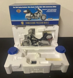 Franklin Mint Harley Davidson 2003 Ultra Classic Electra Glide 100th Anniversary - Picture 1 of 18