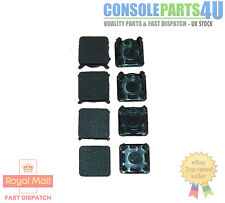 Replacement Rubber Feet & Plastic Screw Cover Inserts Set, PS3 Slim Repair. 