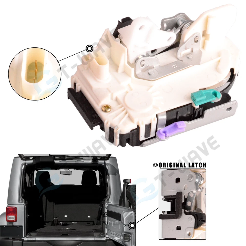 NOVO atuador de trava de porta-malas com trava para Jeep Wrangler 2007-2017 - Imagem 1 de 4
