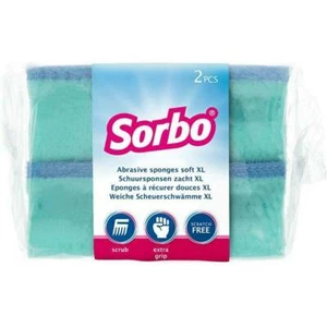 Paquete de 2 piezas de esponjas sin arañazos de microfibra Sorbo de alta calidad - Imagen 1 de 1