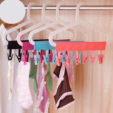  Cloth Drying Hanger Travel Hangers Tampon Storage Case Foldable Clothing Rack