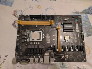 Biostar TB250-BTC and Intel G4400 TESTED with 5 risers - Picture 1 of 3