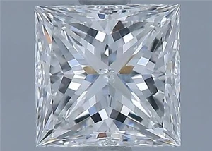 Princess Cut 0.92 CT Cert. AGI Natural Mined Diamond Loose F color VS2 clarity - Picture 1 of 2