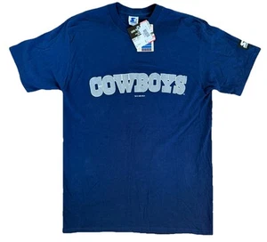 VTG NWT 90s Dallas Cowboys Emmitt Smith T Shirt Starter Deadstock Medium USA - Picture 1 of 5