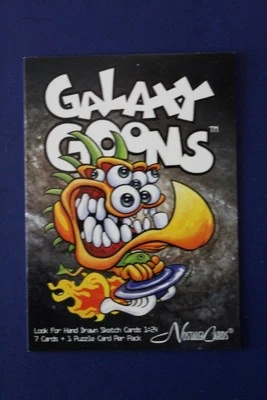 2002 GALAXY GOONS COMPLETE SET OF 36 CARDS + 9 PUZZLE SET + 9 HEADER CARD SET - Image 1 of 3