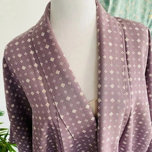 Flieder Edelstein Vintage japanischer Kimono Robe Abendkleid Partykleid Weihnachtsgeschenk - Bild 1 von 7