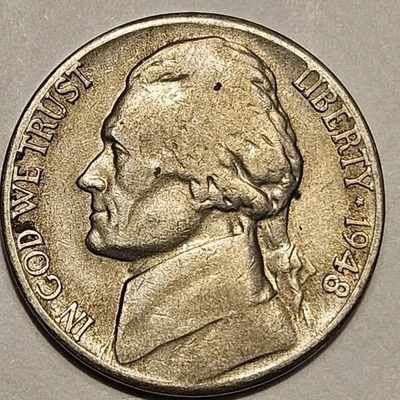 USA 1948-S Jefferson Nickel, Very Nice Coin, Low-Mintage, KM#192, FAST SHIPPING! - Image 1 of 4